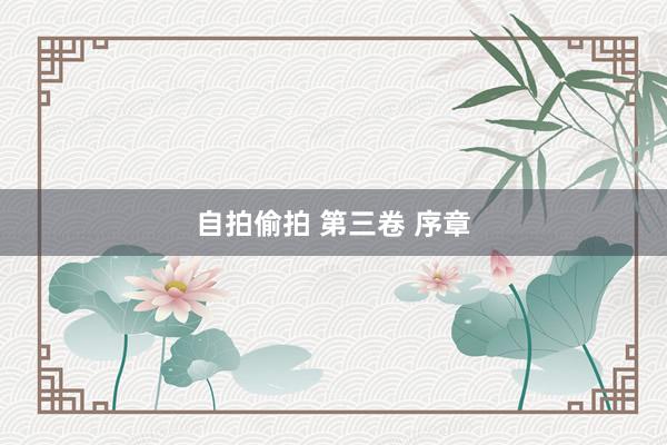 自拍偷拍 第三卷 序章